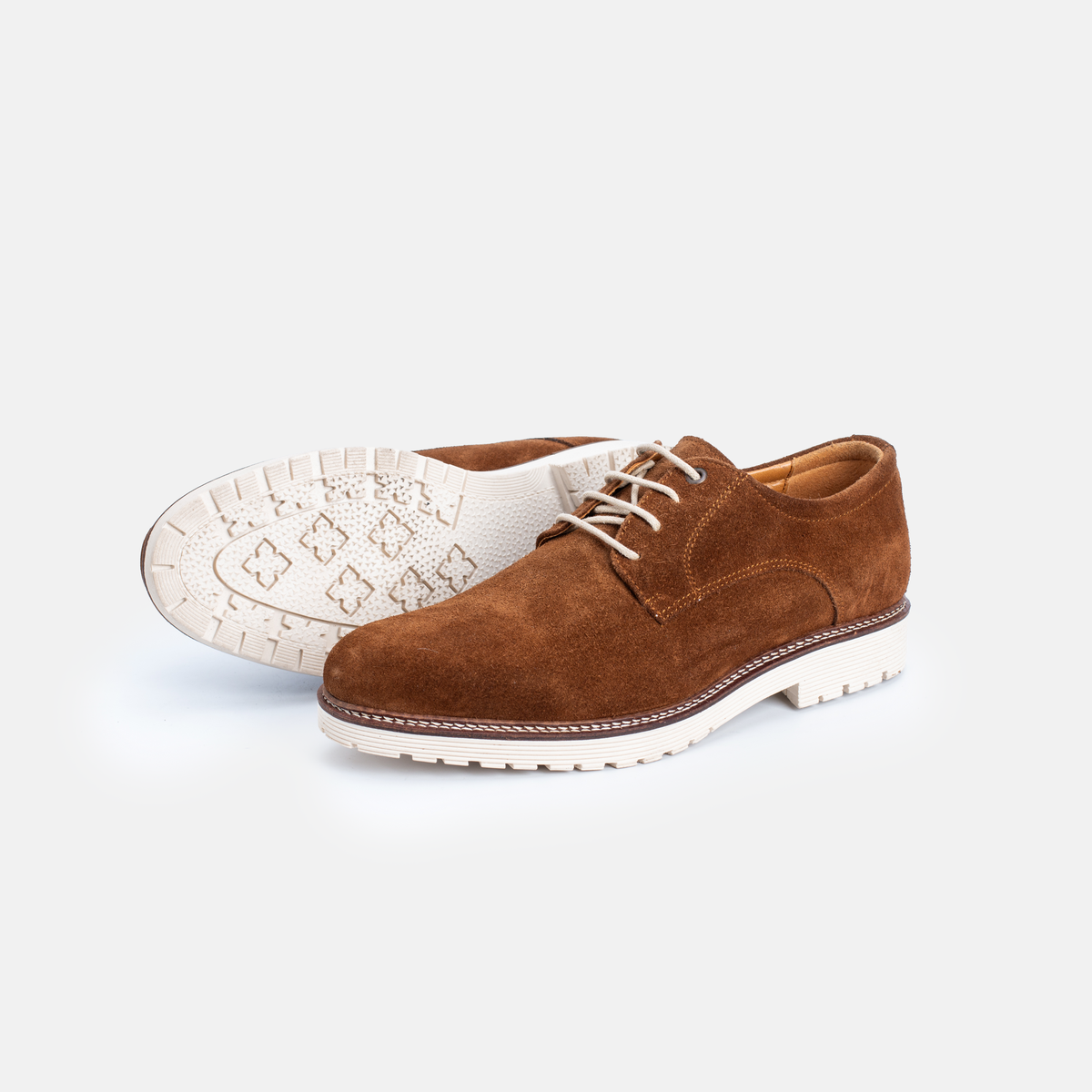Chaussure en Daim Tabac-067