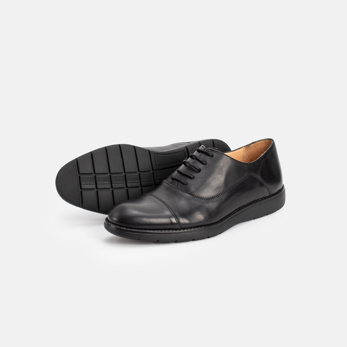 Chaussure en Cuir Noir 4147
