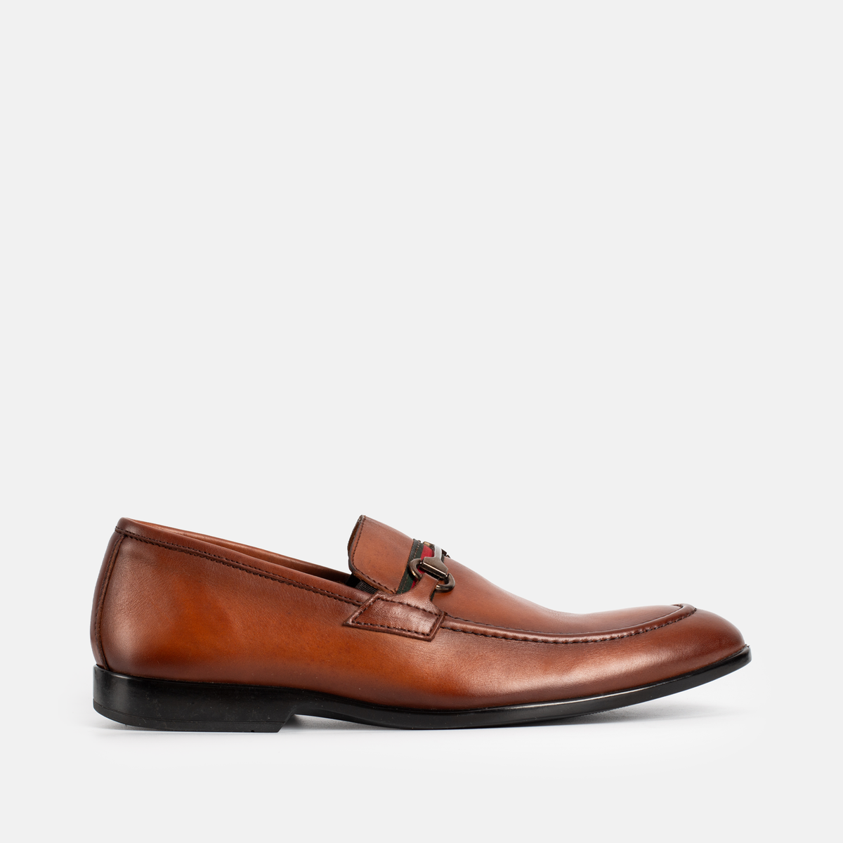 CHAUSSURE EN CUIR TABAC 43108