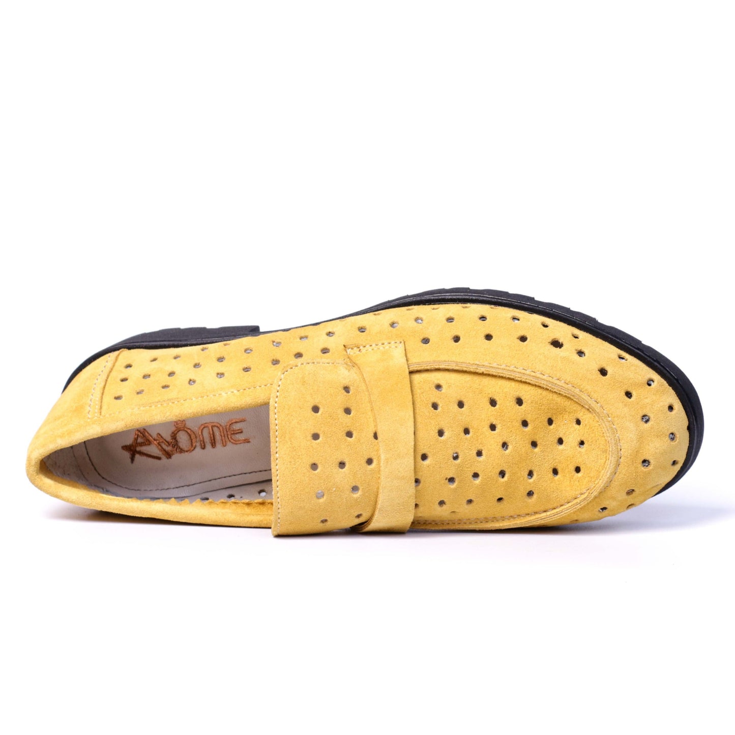 COLLEGE EN DAIM JAUNE 0181