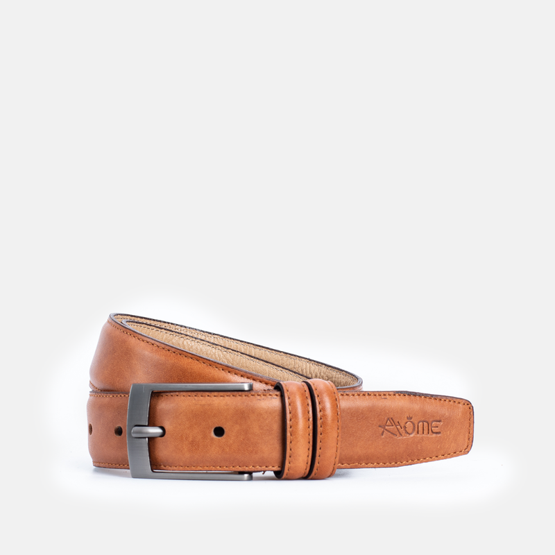 CASA EN CUIR  TABAC BROSSÉ