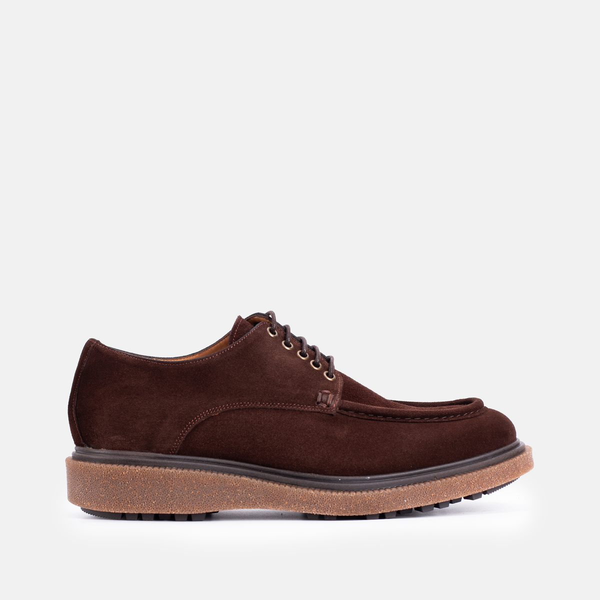 Robin  Derby en daim Marron