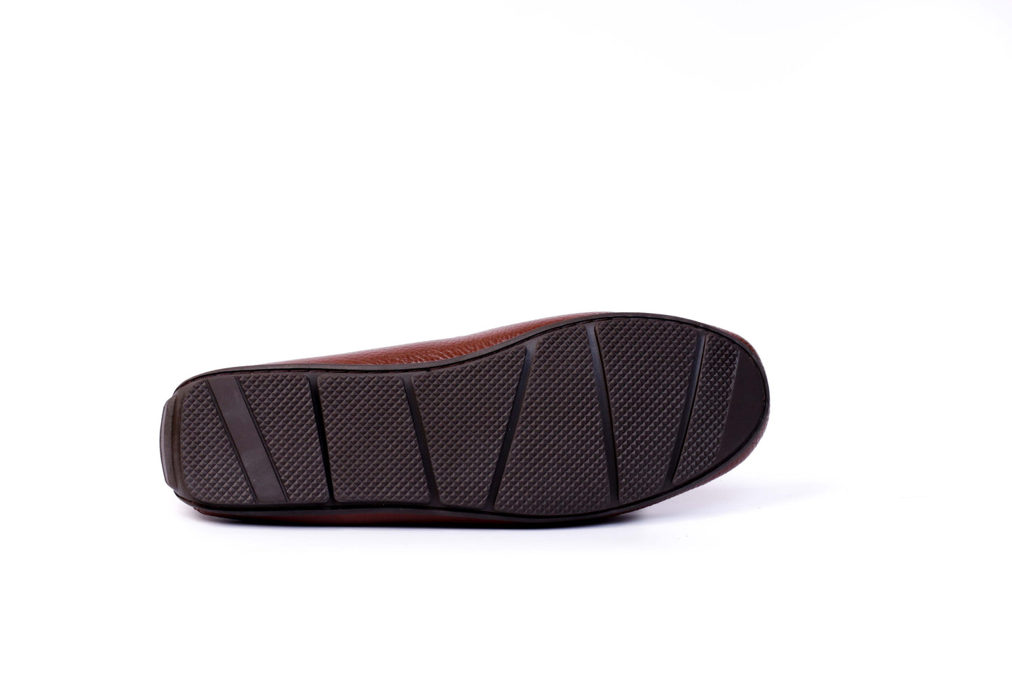 203 Mocassin en cuir Tabac