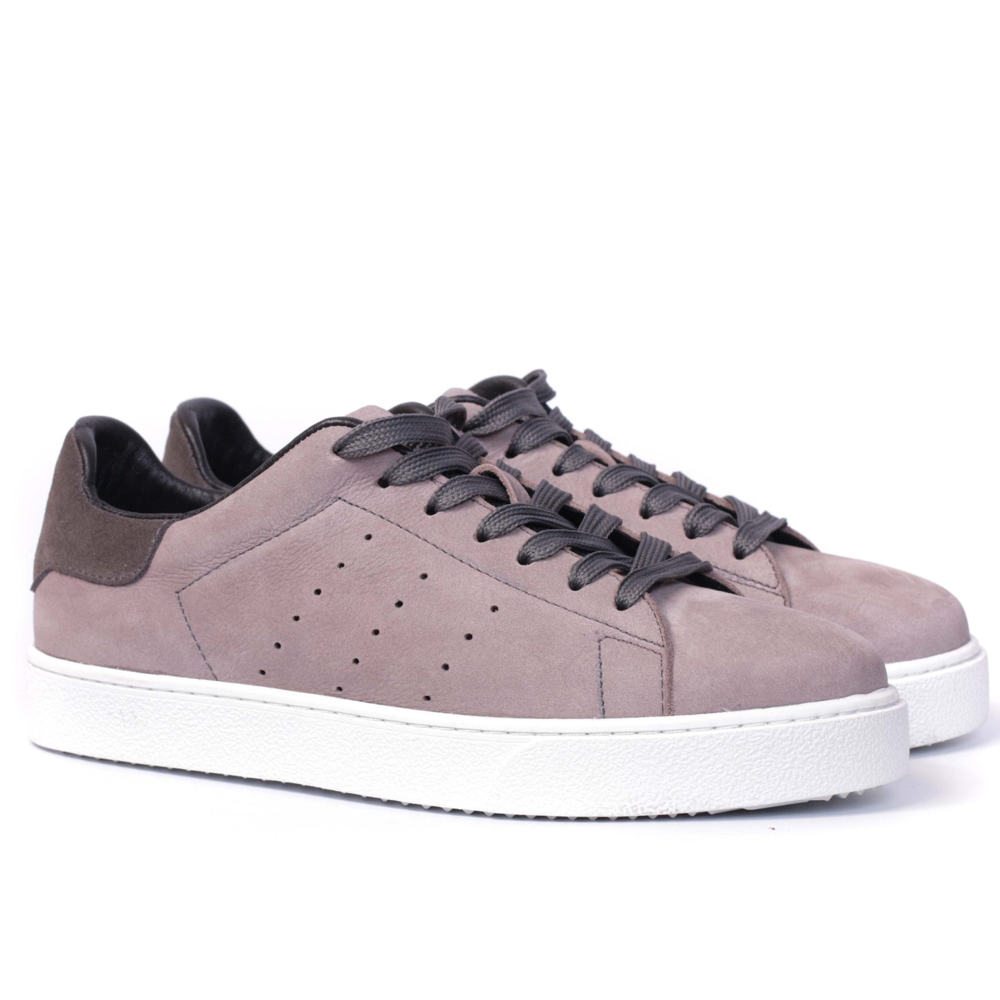 739F Baskets en Nubuck Gris