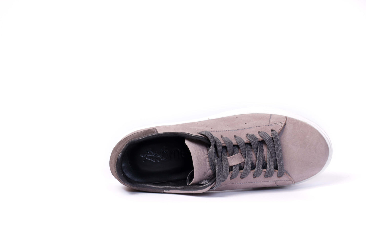 739F Baskets en Nubuck Gris