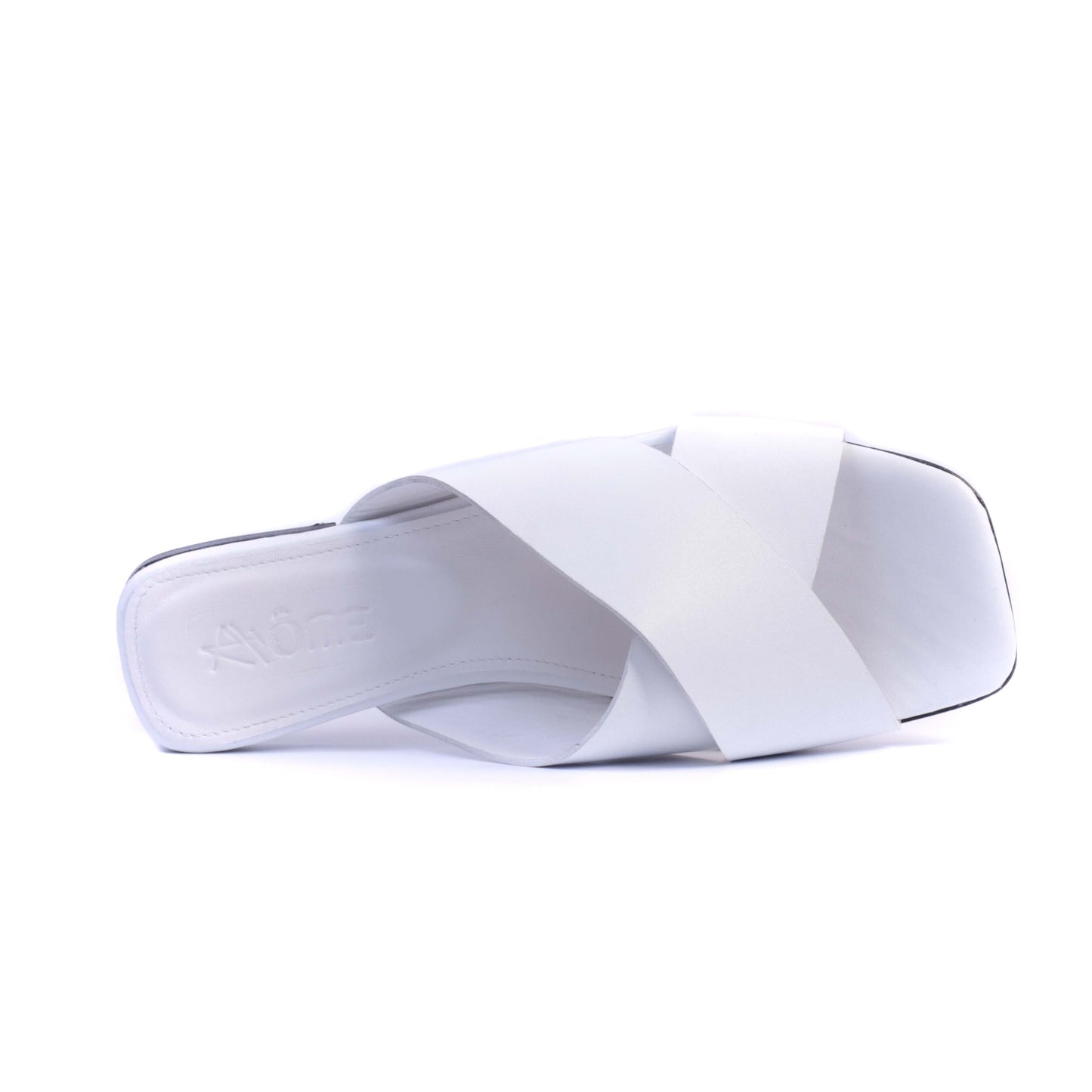 973 Sandales en Cuir Blanc