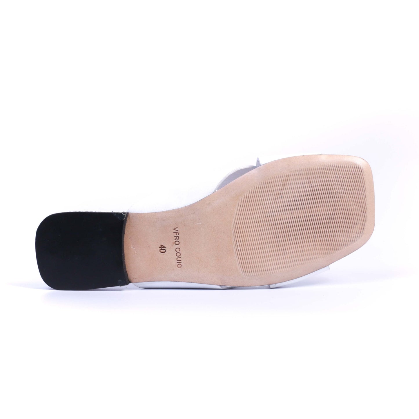 973 Sandales en Cuir Blanc