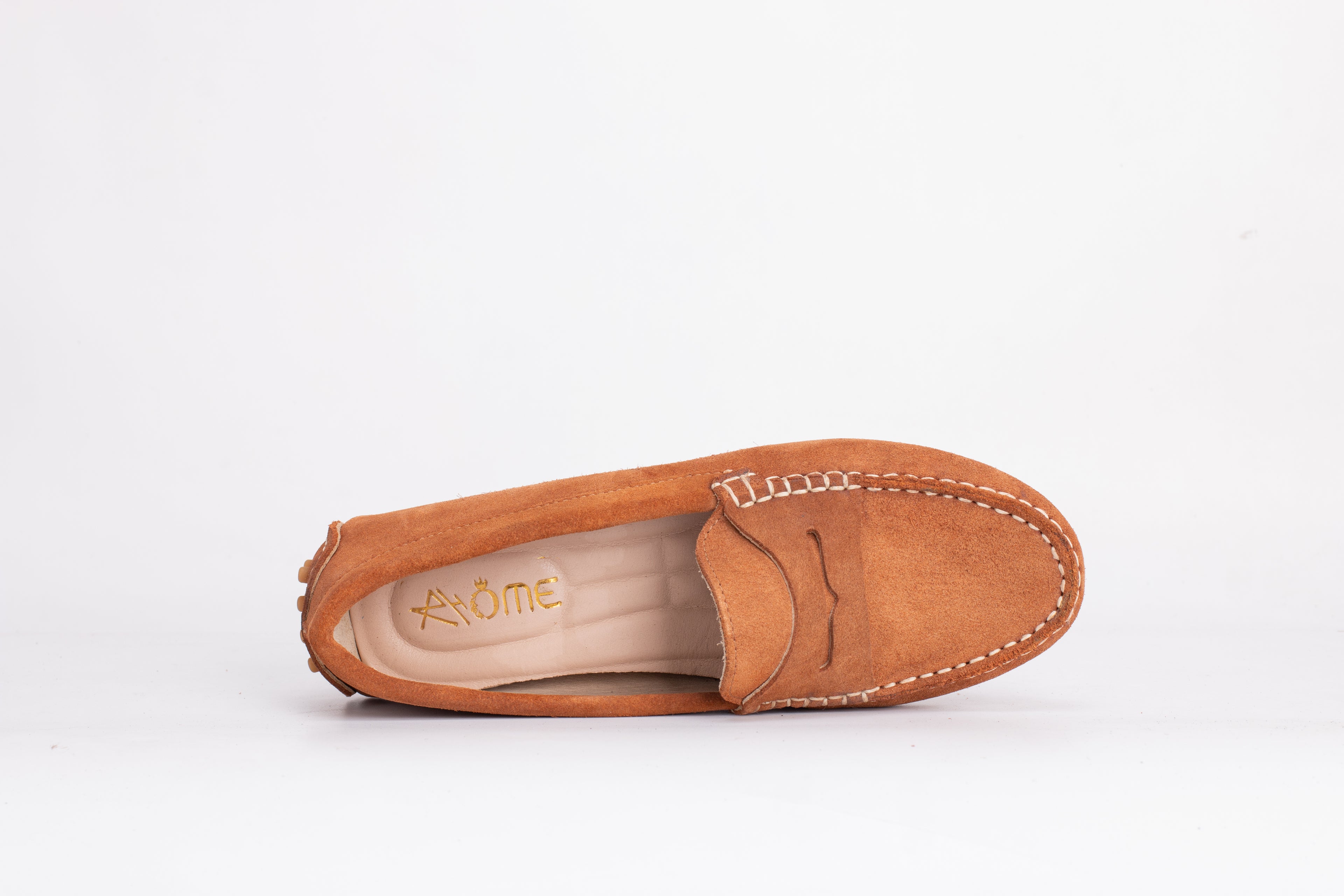 Smile Mocassin en Daim Tabac
