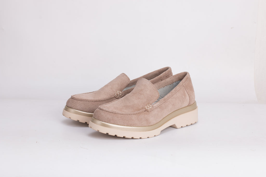 Luna en daim Taupe