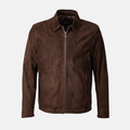 Leonardo - Blouson en daim Marrom