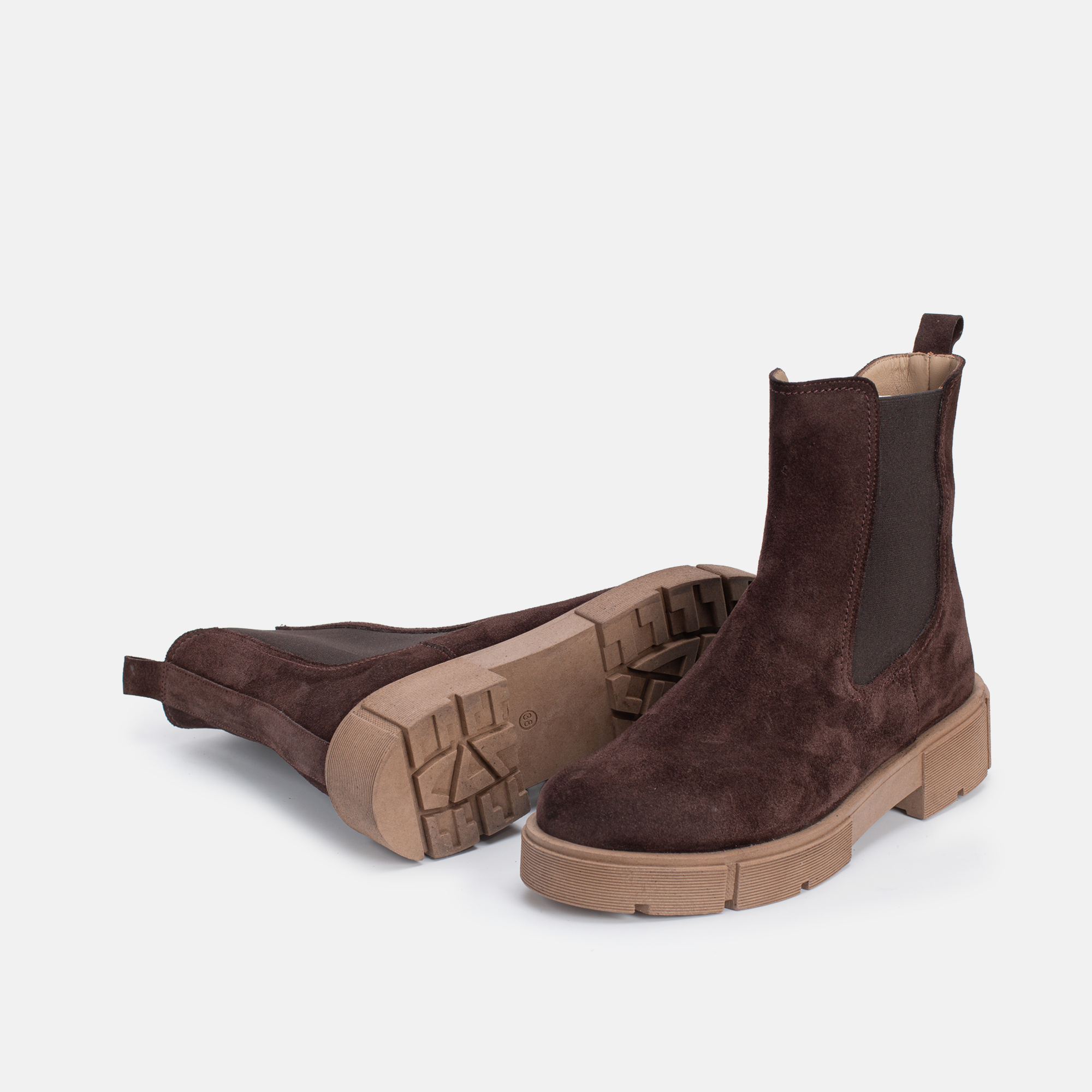 Kallie En Daim Marron