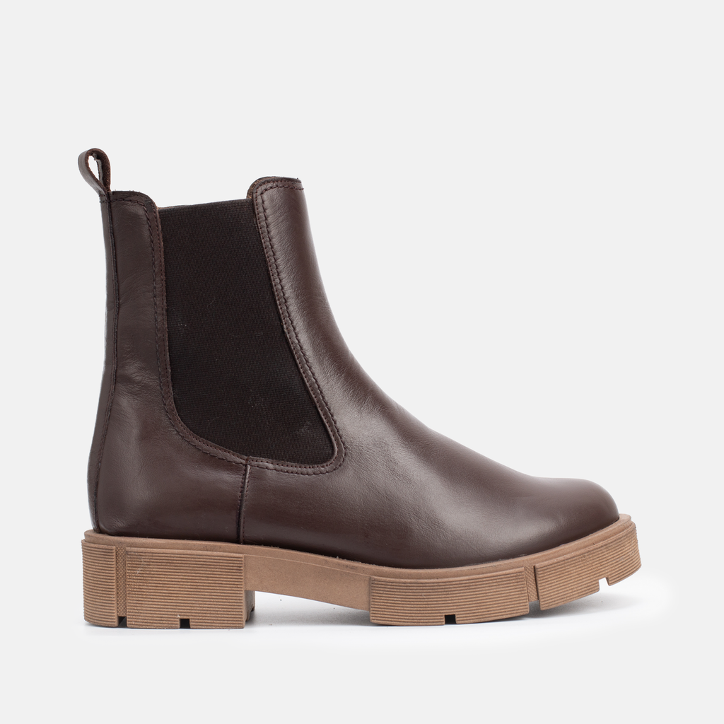 Kallie En Cuir Marron