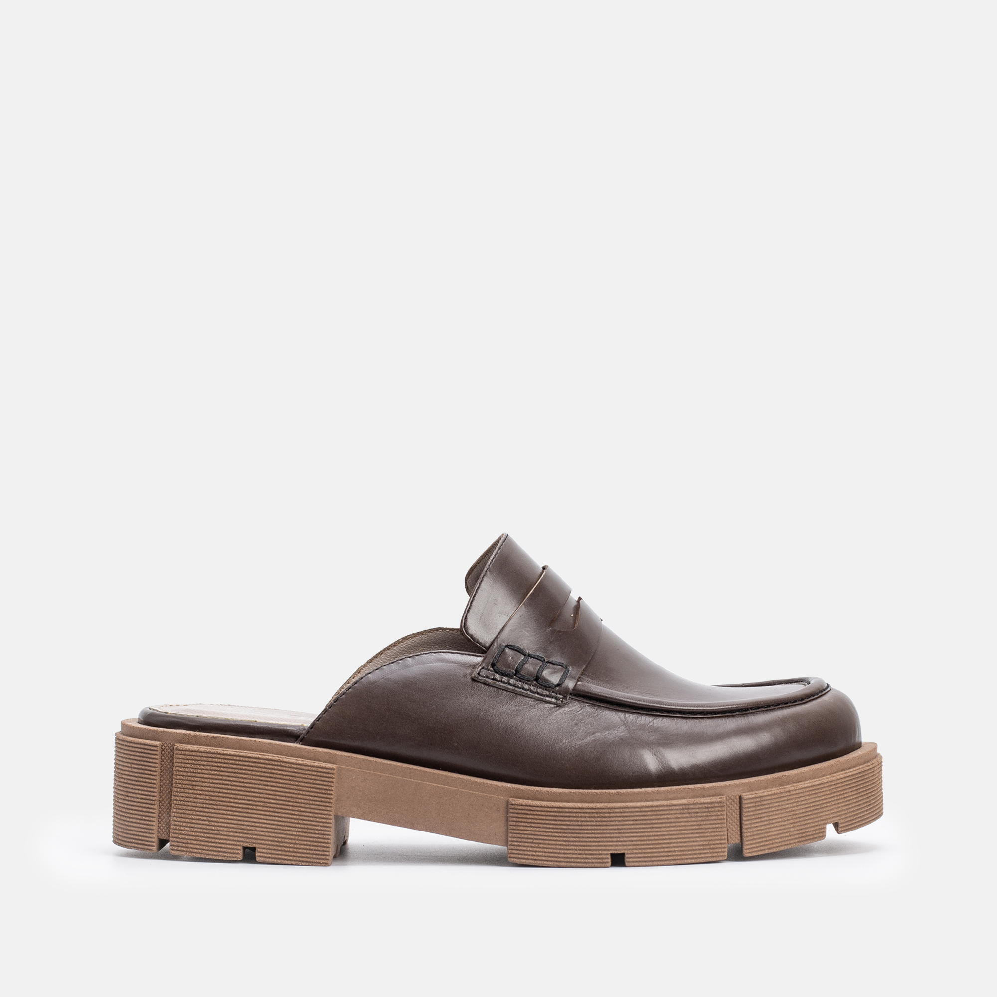 MEKNES EN CUIR DEMASQUABLE MARRON