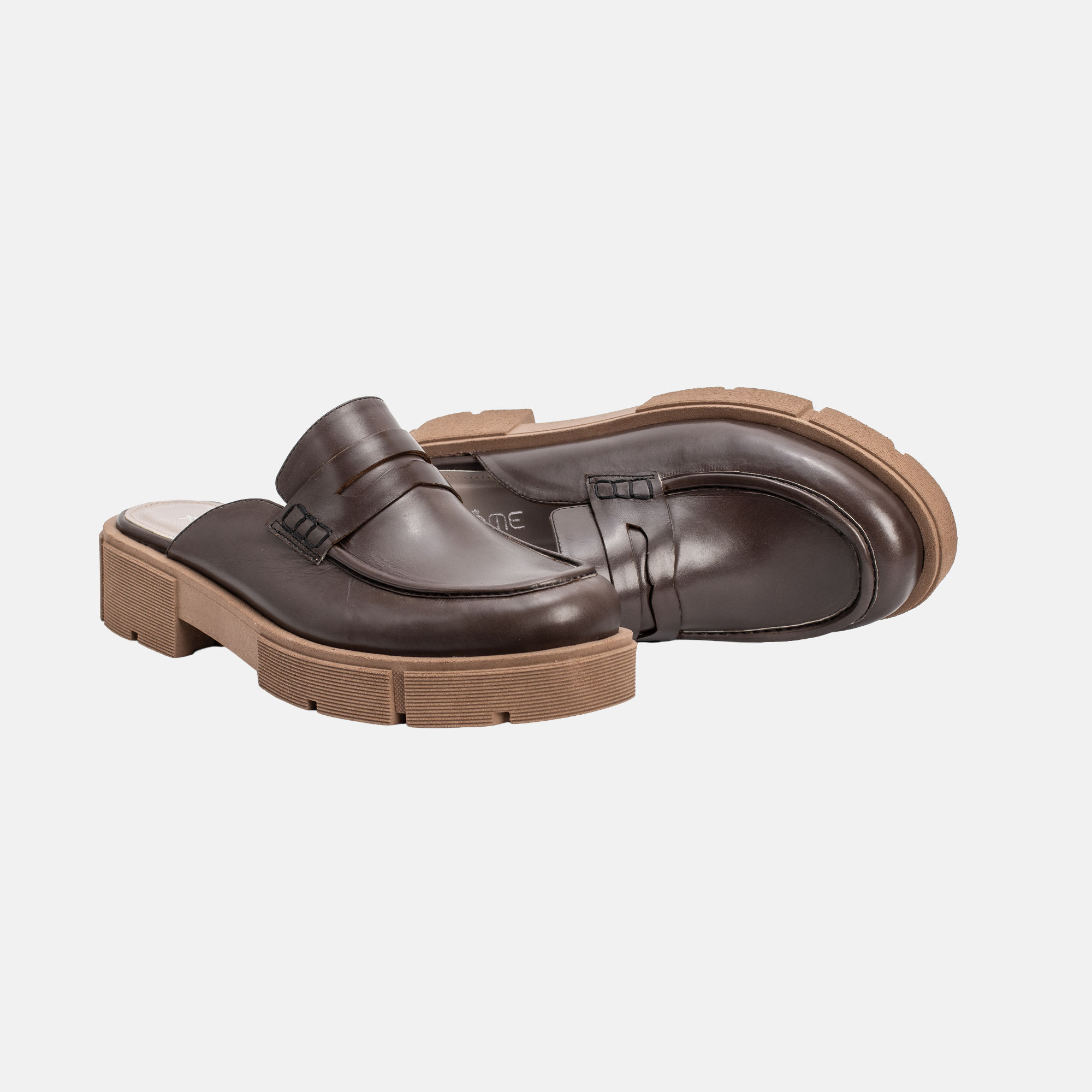 MEKNES EN CUIR DEMASQUABLE MARRON