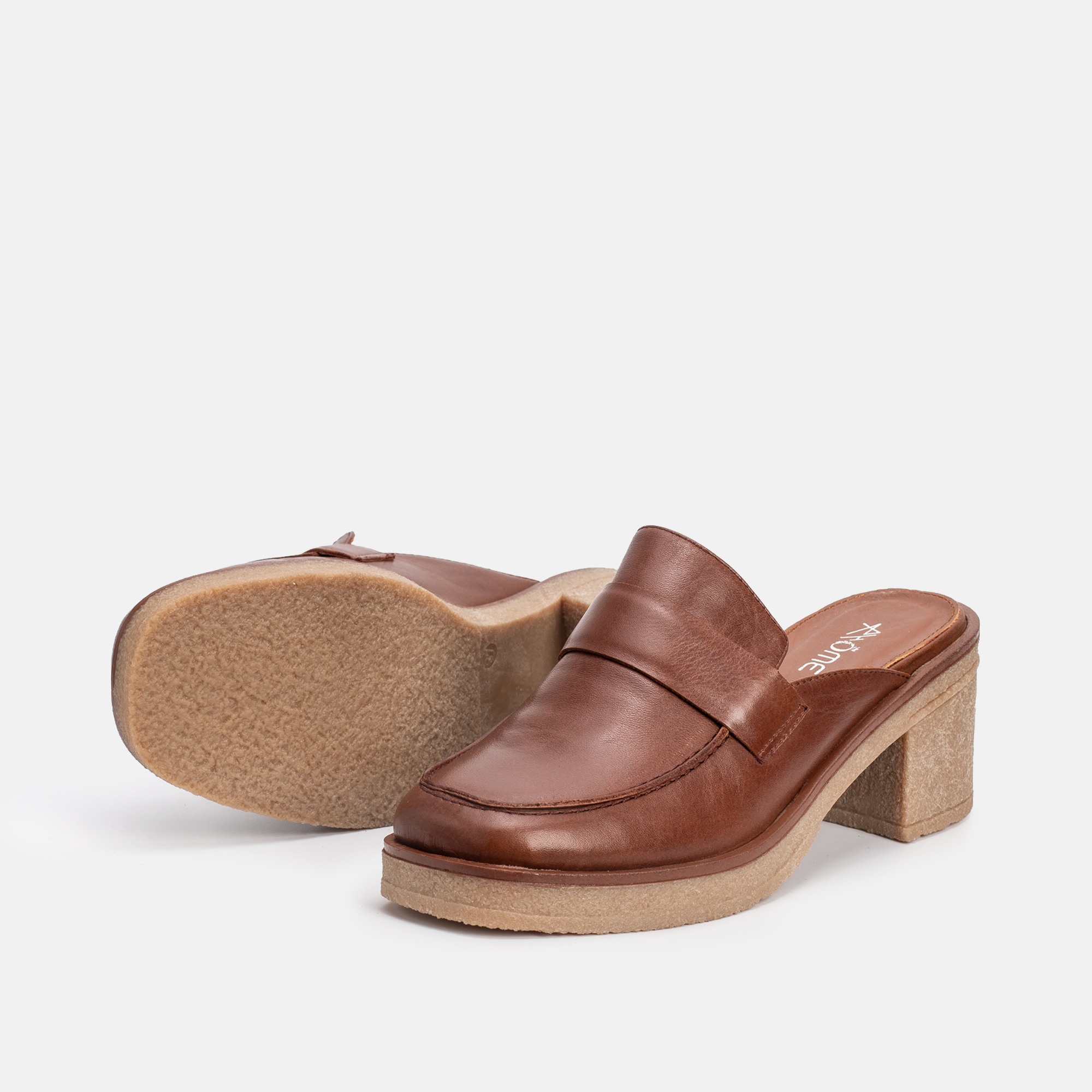 AGADIR EN CUIR Tabac