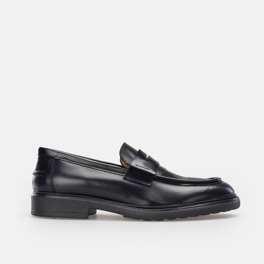 NAPOLI EN CUIR DÉMASCABLE NOIR