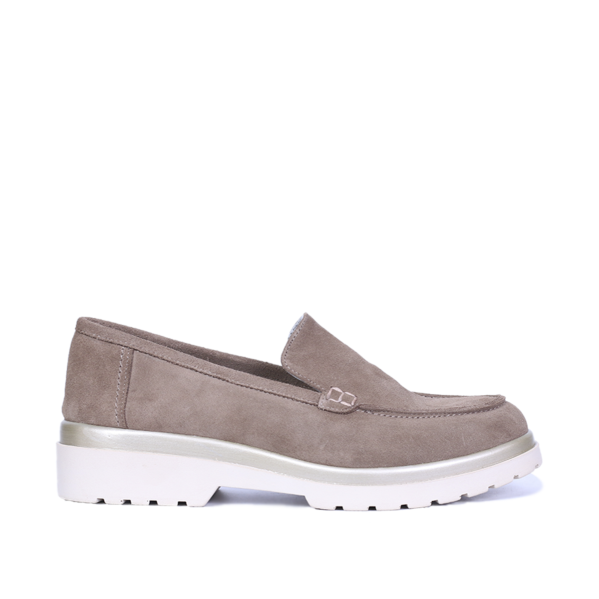 Luna en daim Taupe