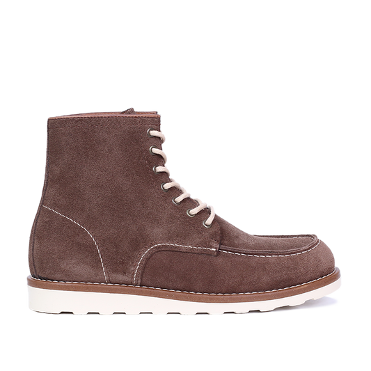 Classic Moc Toe en Daim Taupe