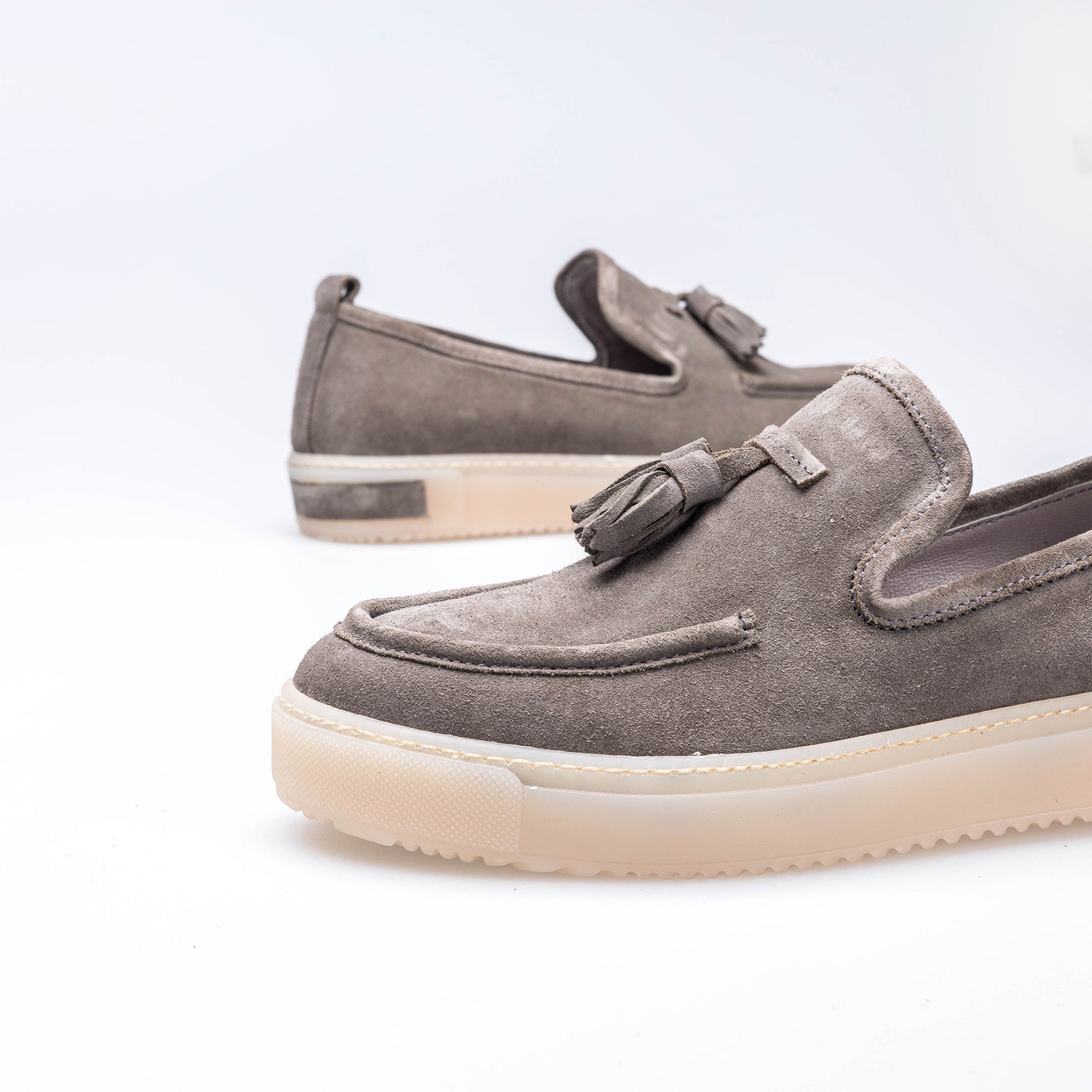 Flexa en daim Gris