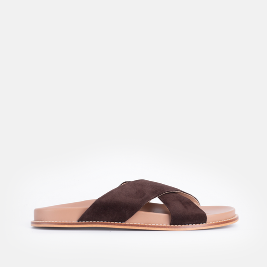 Tracy en Daim Marron