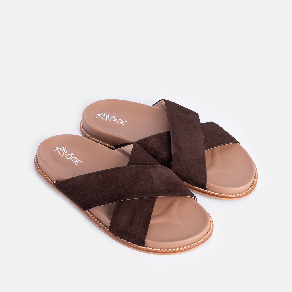 Tracy en Daim Marron