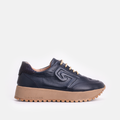 Velora en cuir bleu
