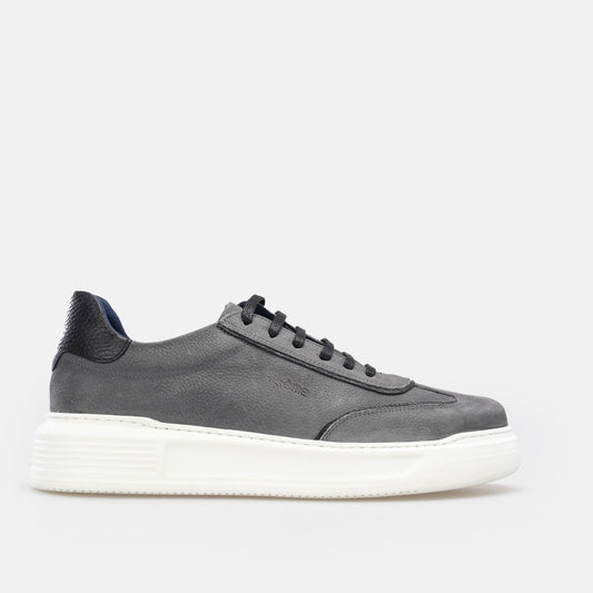 Koa Sneakers / Basket en nubuck Gris