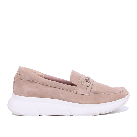 117 mocassins en beige