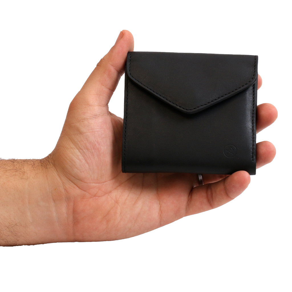 PORTEFEUILLE CELINE EN CUIR NOIR