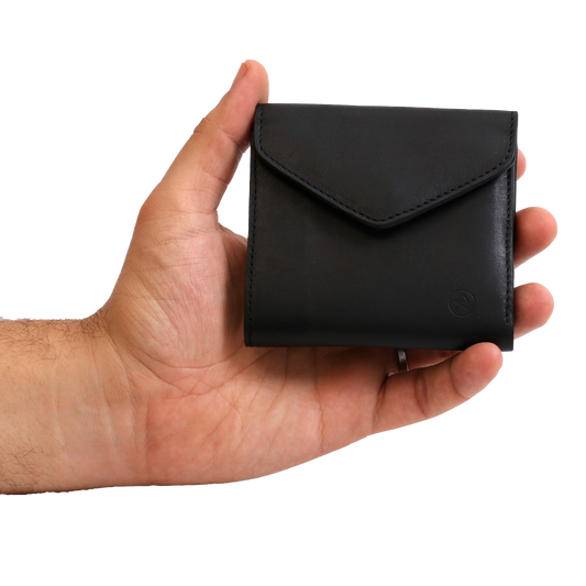 PORTEFEUILLE CELINE EN CUIR NOIR