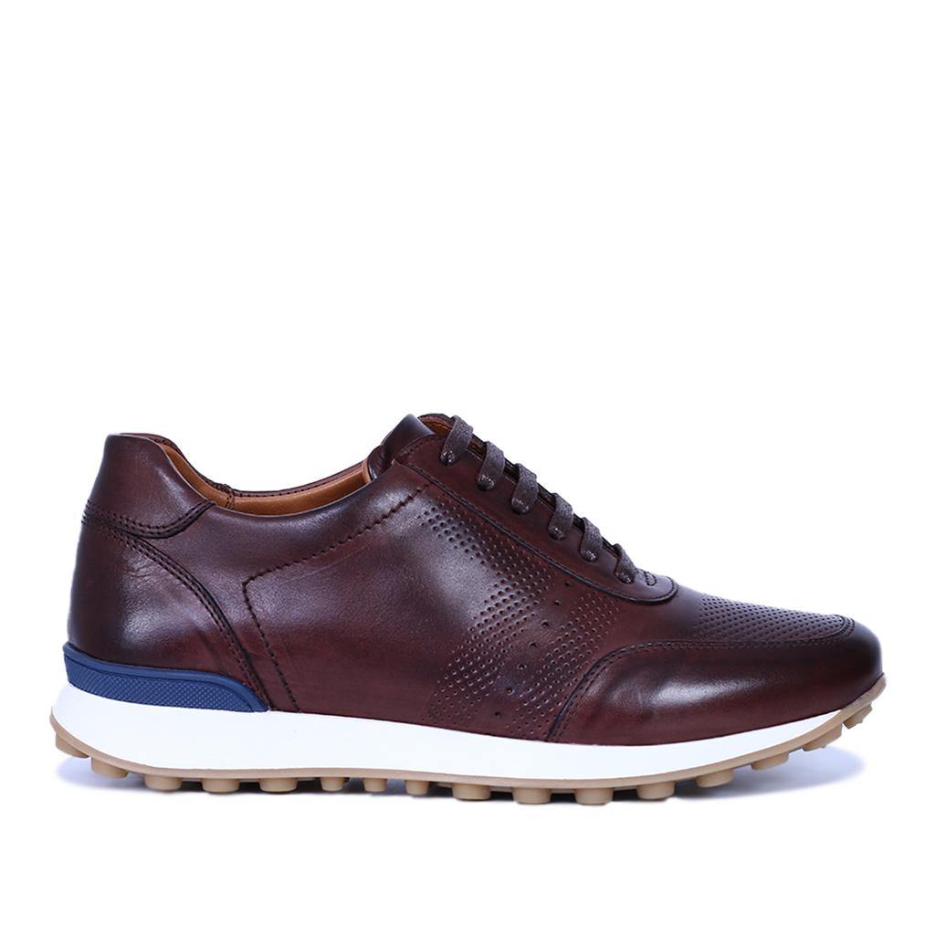 jacky Sneakers / Basket en cuirmarron