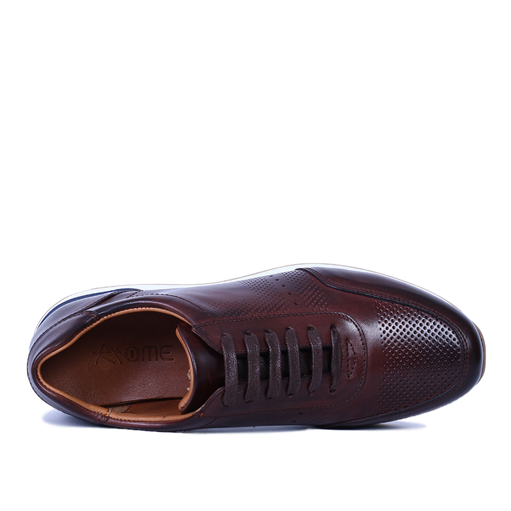 jacky Sneakers / Basket en cuirmarron
