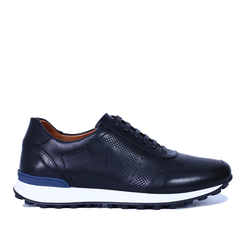 jacky Sneakers / Basket en cuir noir