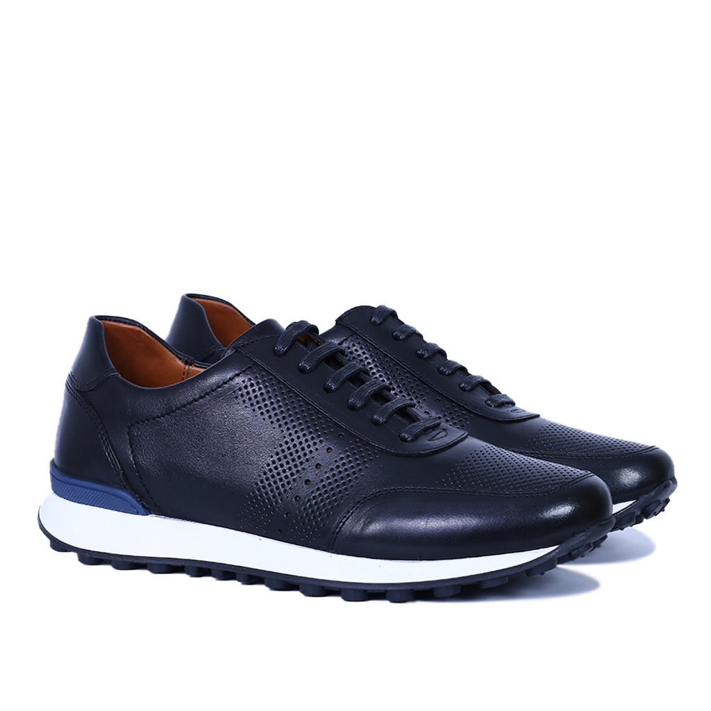 jacky Sneakers / Basket en cuir noir