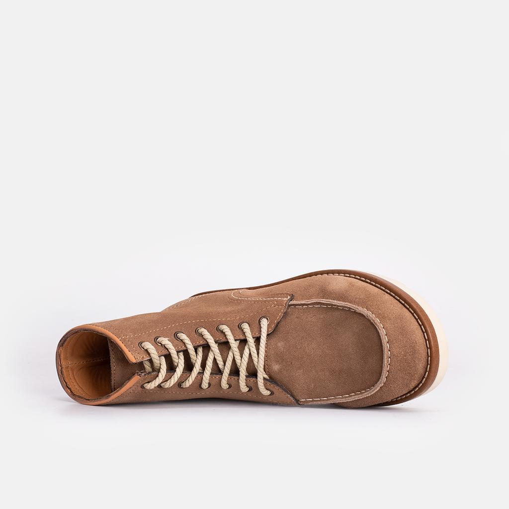 Classic Moc Toe en Daim Beige