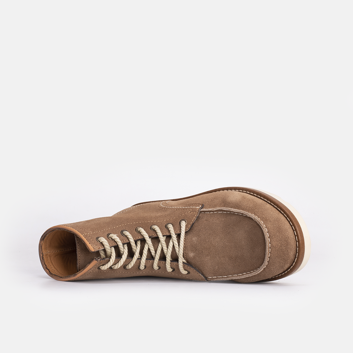 Classic Moc Toe en Daim Beige