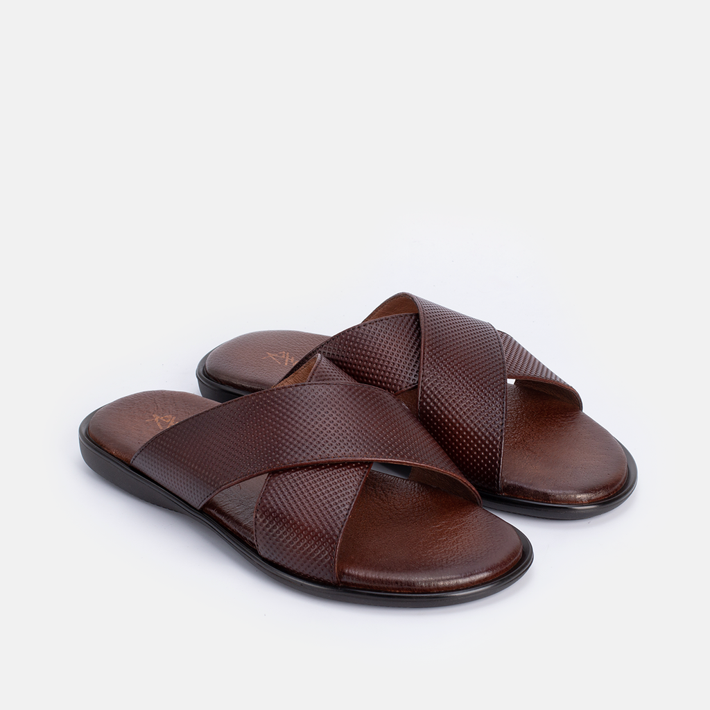Momy en cuir Marron
