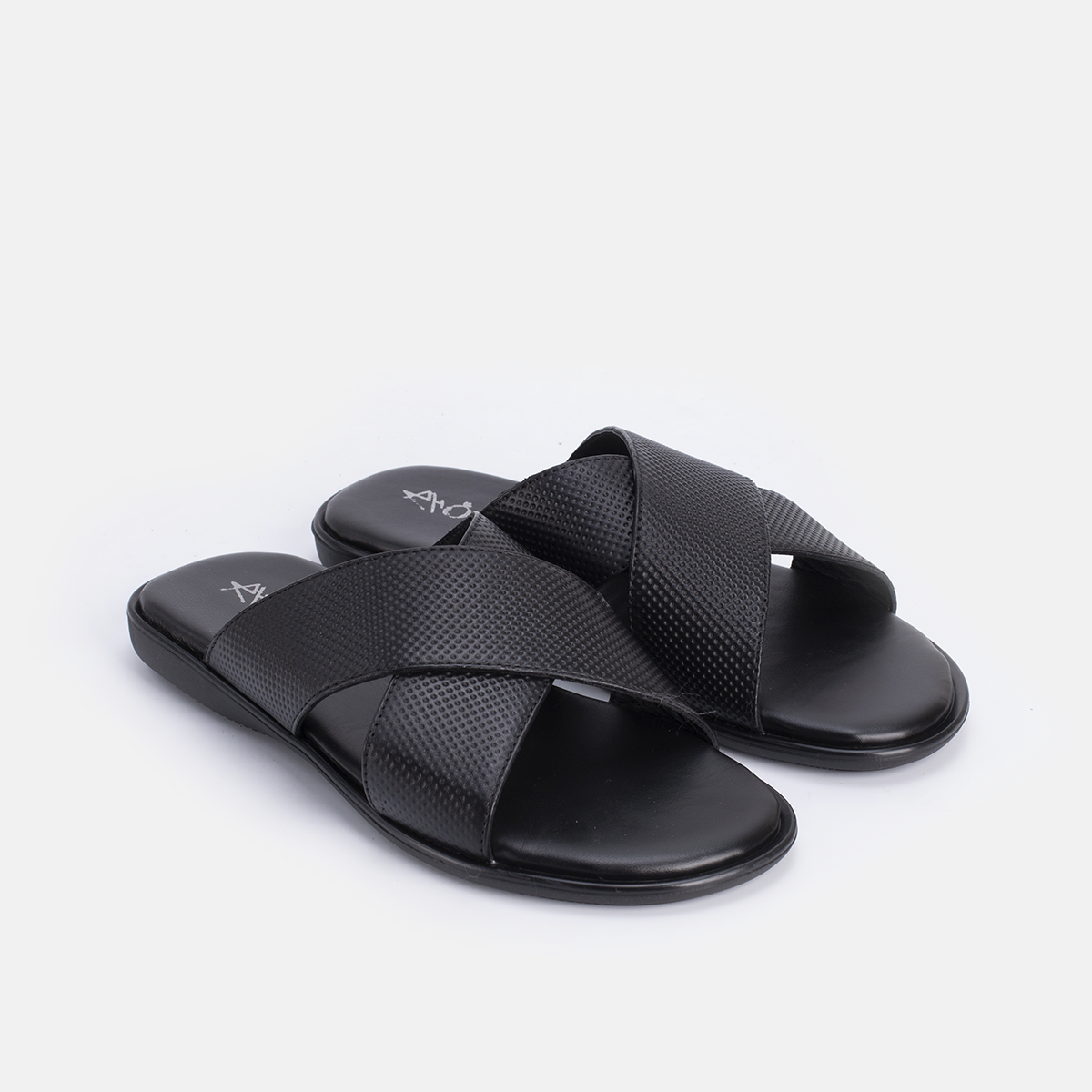 Momy en cuir Noir