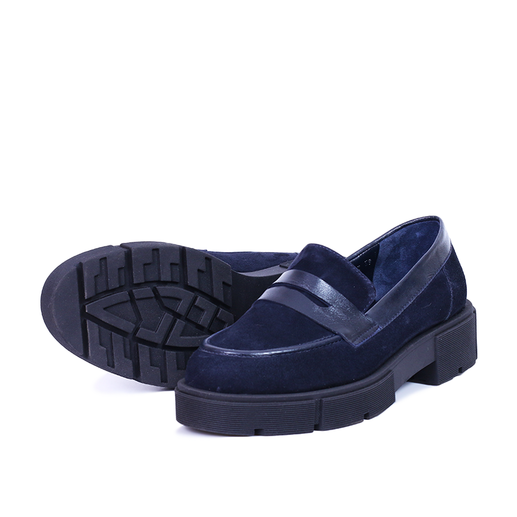 ORIO – Colleges Femmes en Daim BLEU