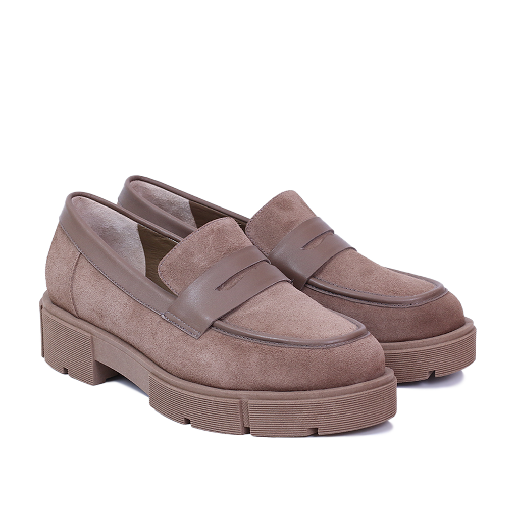 ORIO – Colleges Femmes en Daim TAUPE