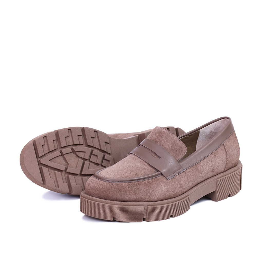 ORIO – Colleges Femmes en Daim TAUPE