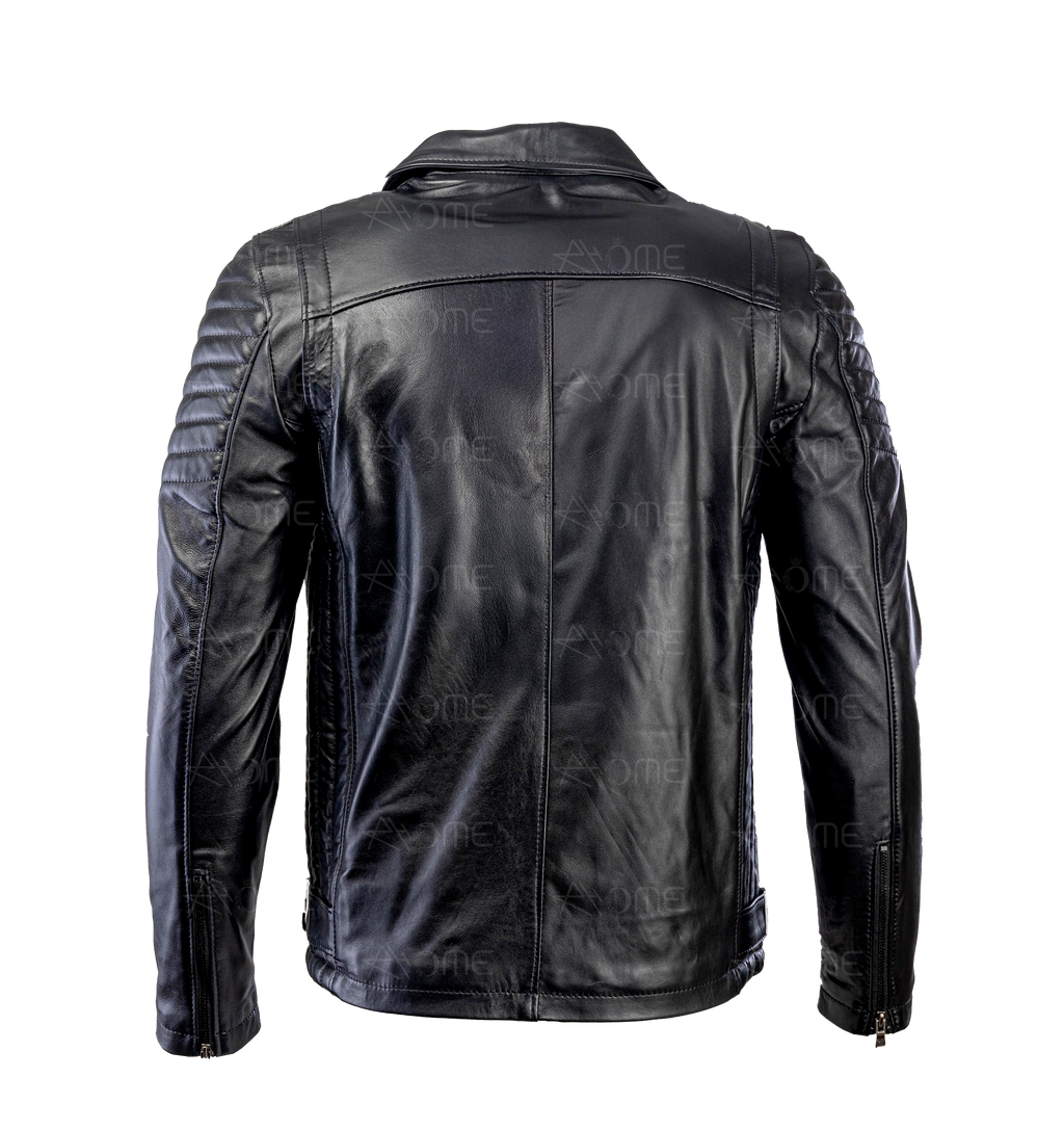 PERFECTO avec ceinture en cuir Noir