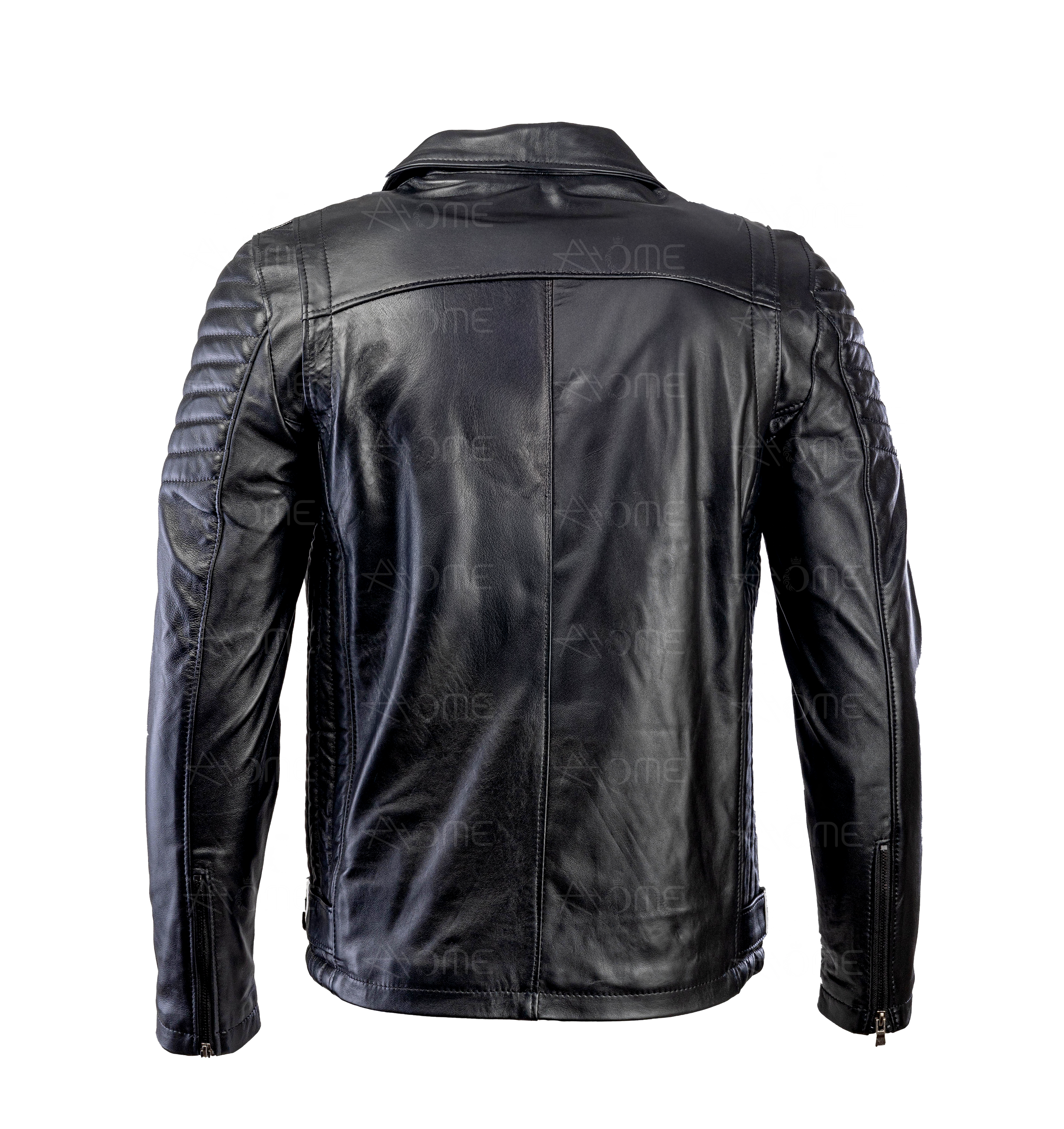 PERFECTO avec ceinture en cuir Noir