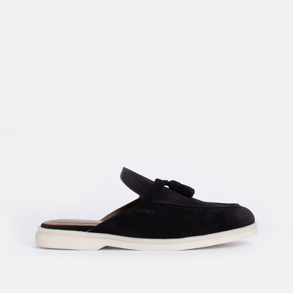 Mules SAFI en Daim Noir