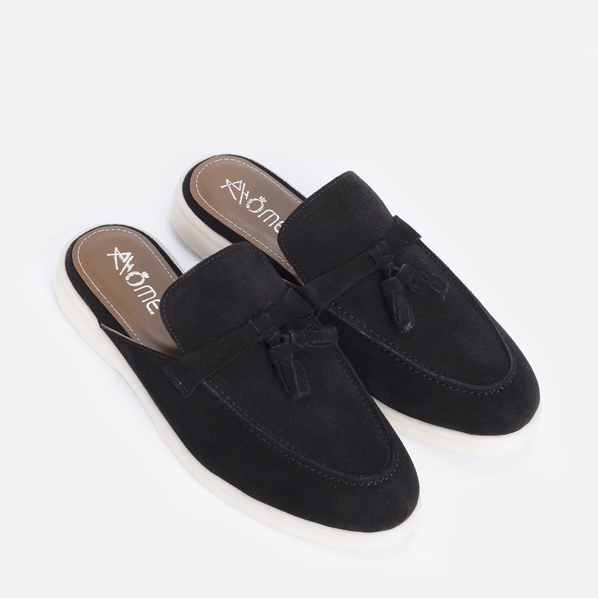 Mules SAFI en Daim Noir