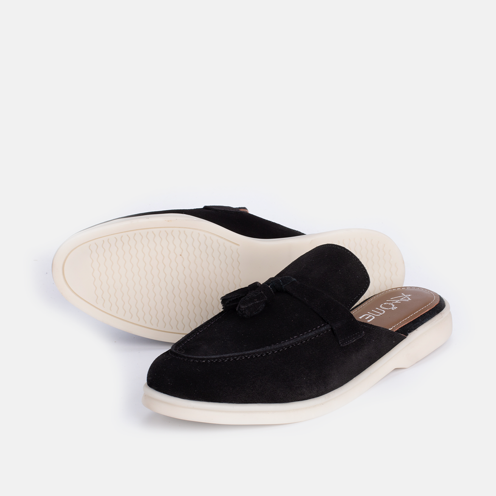Mules SAFI en Daim Noir