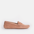 Smile Mocassin en Daim Taupe