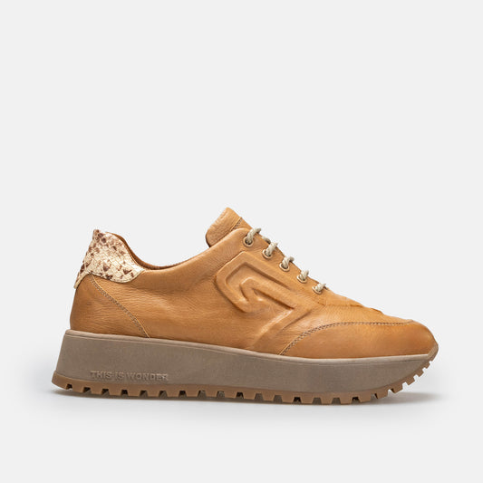 Velora en cuir tabac