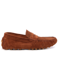 Mocassin Gommino en daim TABAC