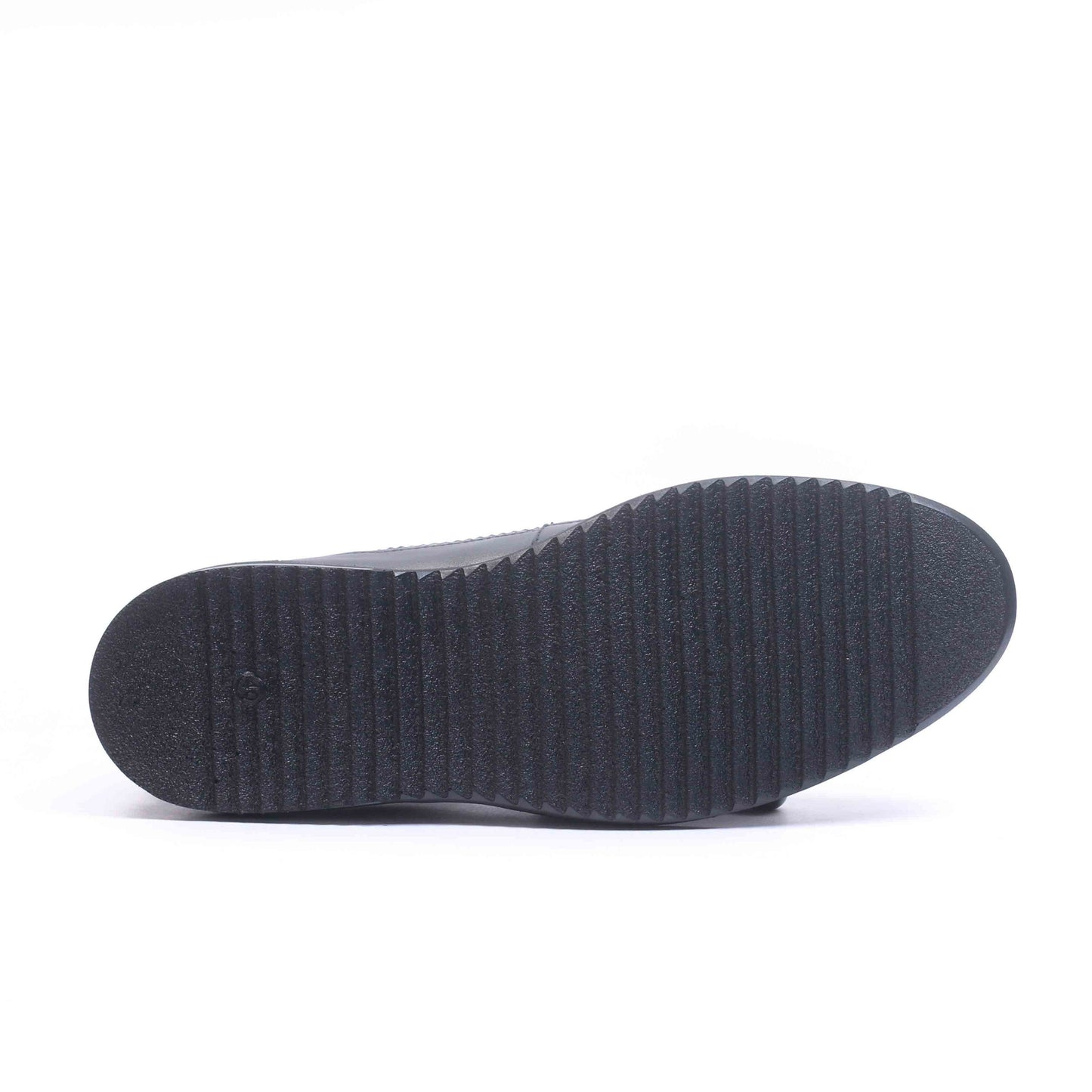 Chaussure en Cuir Noir-077